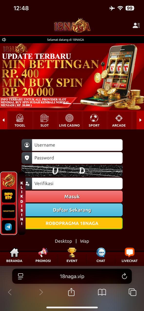 18NAGA DAFTAR